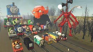 I Found All New Thomas The Train And Friends in Railway  Garrys Mod [upl. by Coridon]