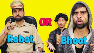 Robot Aor Bhoot 🤖👻😱😂 part 2  Mohit Pandey shorts trending explore [upl. by Surbeck]