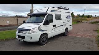 Iveco Daily Camper van renovation Motorhome Sunset Leisure Off Grid camping [upl. by Lananna503]