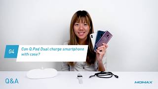 MOMAX  QPad Dual Wireless Charger  Unboxing HK amp Q amp A with English subtitles [upl. by Tiffani]