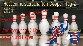 Hessenmeisterschaft Doppel Zwischenrunde Damen und Herren 12 Uhr [upl. by Irb]