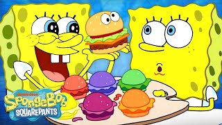 120 MINUTES of Krabby Patties 🍔  SpongeBob [upl. by Fullerton268]