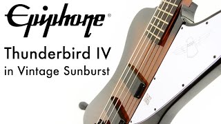 Epiphone Thunderbird IV [upl. by Elaine920]