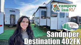 Forest River RVSandpiper Destination402FK  by Campers Inn RV – The RVer’s Trusted Resource [upl. by Nowtna393]