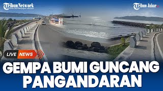 GEMPA PANGANDARAN M 54 Kondisi Pantai di Pangandaran Terkini [upl. by Ahsiena80]