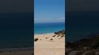 Playa de Bolonia  Tarifa Cádiz vista desde su gran duna playa beach tarifa relax [upl. by Watkins]