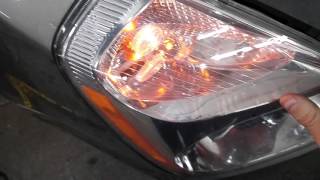 Headlight Assembly Replacement  How To Replace broken Headlights on 07 Kia Spectra [upl. by Proctor]