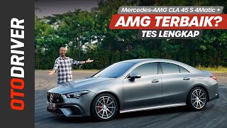 MercedesAMG CLA 45 S 4Matic Coupe 2021  Review Indonesia  OtoDriver [upl. by Ronn]