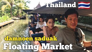 Most popular floating market in Thailand Is it really worth a visit [upl. by Ennair]