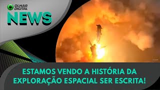 Ao vivo  Estamos vendo a história da exploração espacial ser escrita  06062024  OlharDigital [upl. by Lawson]