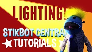 Stikbot Tutorials  Lighting 💡 [upl. by Howlyn]