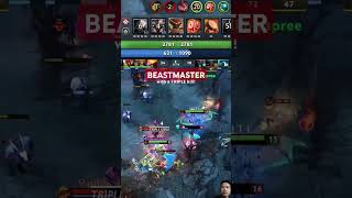 Crazy Beastmaster RAMPAGE  dota2 dota2short shorts rampage [upl. by Ragucci]