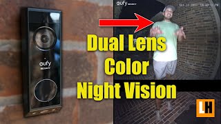 Eufy Video Doorbell E340  Dual Lens 2K Wireless Doorbell Camera with Color Night Vision [upl. by Euqirdor]