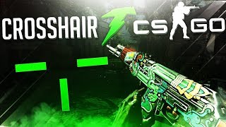 ¿Cómo tener tu CROSSHAIRMIRILLA en forma de T 🔫  EL MEJOR CROSSHAIR  CSGO [upl. by Brufsky]