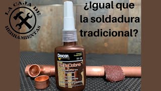 SoladaCobre Devcon ¿tan efectiva como la soldadura tradicional [upl. by Topper]