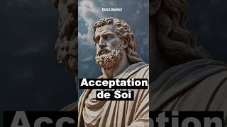 Lacceptation de soi est la clé du  stoicism stoic motivation shorts [upl. by Grier]