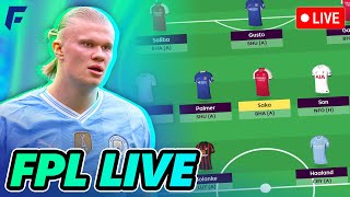 FPL DEADLINE STREAM LIVE ⏰ FODEN BENCHED KDB STARTS [upl. by Avra]