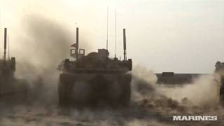 M1A1 Abrams Tanks being used in Afghanistan [upl. by Emeric]