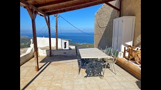 LH897 CHARMING COTTAGE RETREAT WITH BREATHTAKING SEA VIEWS IN TOURLOTI CRETE [upl. by Eintirb46]