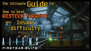 The only guide you need for Restock Turrets on Insane  Aliens Fireteam Elite [upl. by Eciruam]