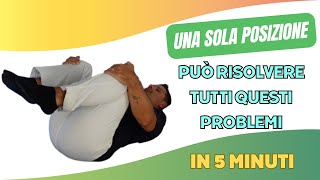 UNA SOLA POSIZIONE PUO RISOLVERE TUTTI QUESTI PROBLEMI IN 5 MINUTI [upl. by Eisele]