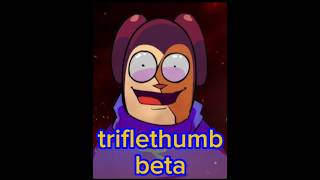 FNF TRIFLETHUMB BETA ANIMATION skoteencorefnf Inuel triflethumb beta fnf mod lyrics [upl. by Savior462]