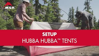 MSR Hubba Hubba™ Tent Setup [upl. by Onofredo]