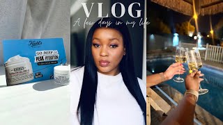 Chaotic Hair wash day Healthy habits new nailsamp and clicks haul  WEEKLY VLOG [upl. by Enila625]