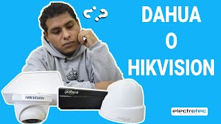 13 Qué marca de CÁMARAS DE VIDEOVIGILANCIA elegir DAHUA o HIKVISION [upl. by Nilyarg]