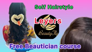 How to create leyers with hairstyle [upl. by Ainad]