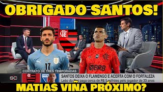 ðŸš¨â€‹GOLEIRO SANTOS DEIXA O FLAMENGO MATIAS VIÃ‘A PRÃ“XIMO DO FLAMENGO [upl. by Alethea442]