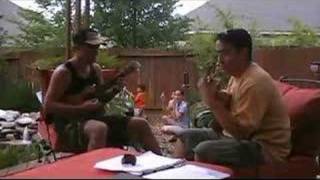 Drop Baby Drop  ukulele cover by Kainoa and Rod [upl. by Faro]