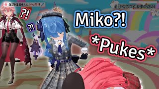 Miko Pukes On The Official Stream 100 Real Not prank fr 【Hololive】【EN Sub】 [upl. by Valonia432]