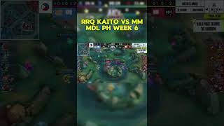 rrq kaito vs martial mayhem game 1 mdl ph week 6 shorts [upl. by Wiltz]