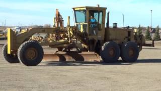 Caterpillar 14G Motor Grader [upl. by Ardnasirk]