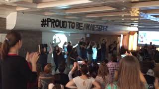 AIESEC Dance Russia Heroes MC 1415 Roll Call [upl. by Hgierb]