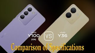 vivo Y100 IDN vs vivo Y36 A Comparison of Specifications [upl. by Burris]