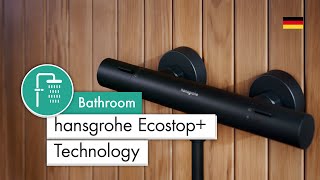 hansgrohe Ecostop Technologie DE [upl. by Nairb]