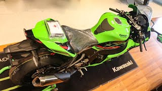 Finally 2025 Kawasaki ZX10r New Model Detail Walkaround Review  ZX10r Price amp New Features [upl. by Dnana]