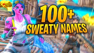 100 CoolSweaty Fortnite Names amp Gamertags NOT TAKEN Best Usernames XBOXPS5PC Warzone Names [upl. by Schultz478]