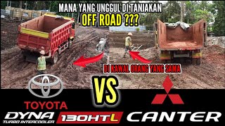 Truk Canter 120PS Vs Toyota Dyna 130HT Unggul Mana [upl. by Laved904]