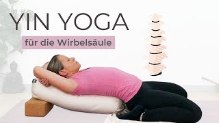 Yin Yoga für die Wirbelsäule  Entspannung und Mobilisation [upl. by Aro]