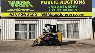 2019 ASV RT40 Skid Steer Loader For Virtual Auction January 11th 2025 [upl. by Adrien34]