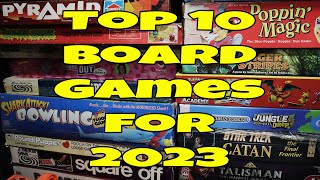 Top 10 Best Board Games for 2023 [upl. by Ecnarolf]