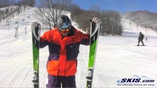 2013 Elan Amphibio Waveflex 78 TI Skis Review By Skiscom [upl. by Shear]