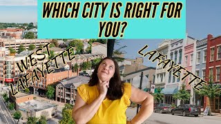 Lafayette vs West Lafayette Which Indiana City is Right for You [upl. by Linnette]