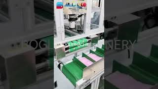 Disposable Poly Apron Folding Machine [upl. by Mosa]