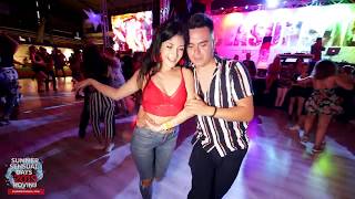 Ivan Bello amp Claudia Daniela  bachata social dancing  Summer Sensual Days 2019 Rovinj [upl. by Hanshaw720]