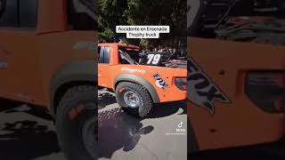 Accidente en Ensenada trophy truck [upl. by Grew32]