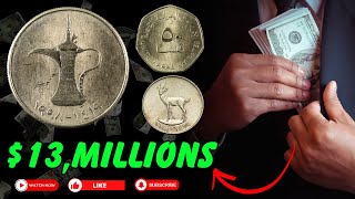 Top 10 UAE Ultra Rare 1 Dirham Coins Worth a lot of Money UAE Dirham amp Fils Coins Worth Big Money [upl. by Nnil]